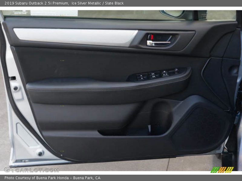 Ice Silver Metallic / Slate Black 2019 Subaru Outback 2.5i Premium
