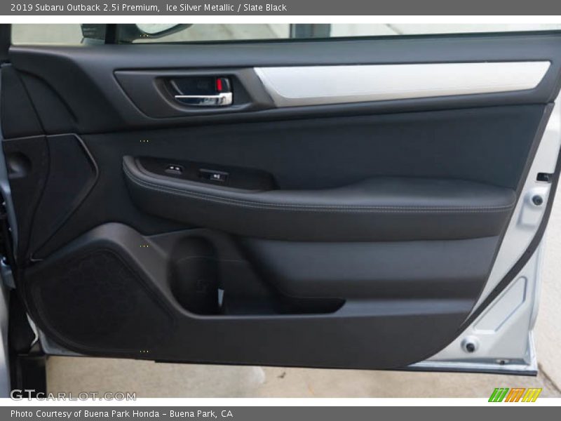 Ice Silver Metallic / Slate Black 2019 Subaru Outback 2.5i Premium