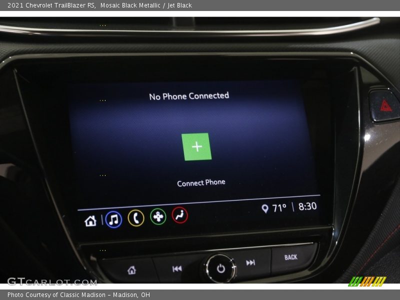 Mosaic Black Metallic / Jet Black 2021 Chevrolet TrailBlazer RS