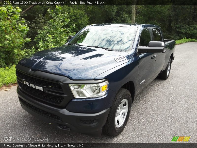 Patriot Blue Pearl / Black 2022 Ram 1500 Tradesman Crew Cab 4x4