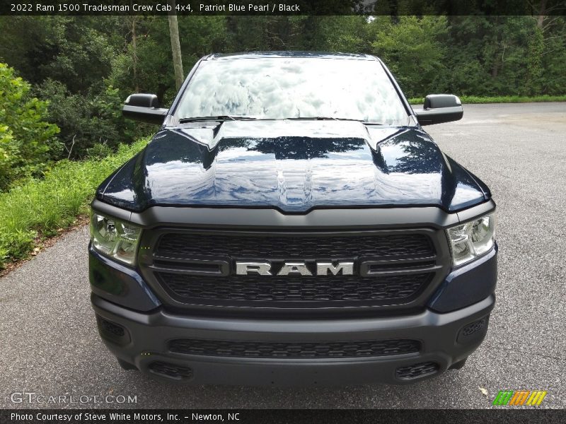 Patriot Blue Pearl / Black 2022 Ram 1500 Tradesman Crew Cab 4x4