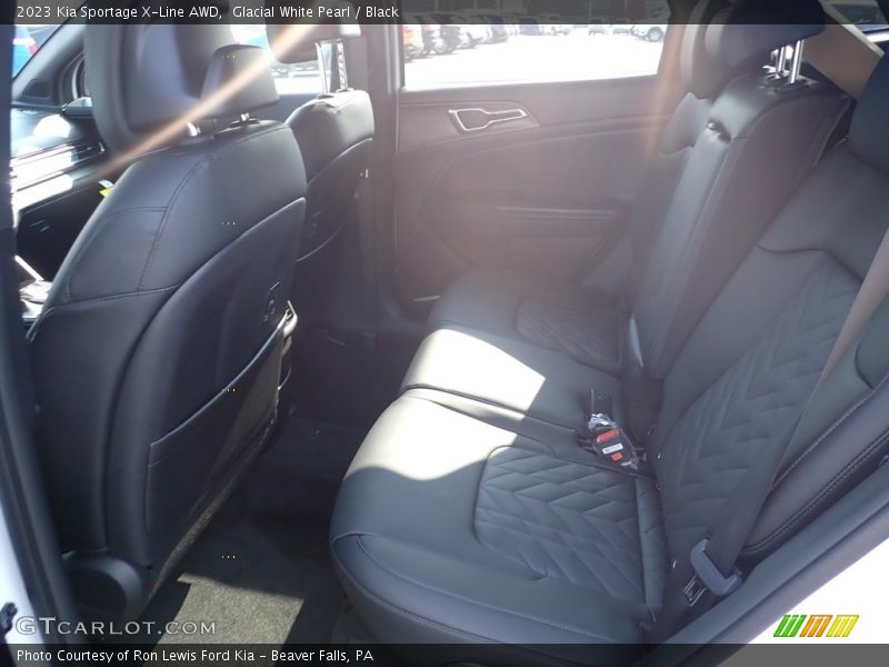 Glacial White Pearl / Black 2023 Kia Sportage X-Line AWD