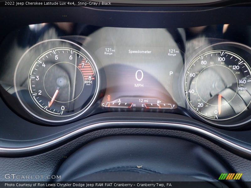 Sting-Gray / Black 2022 Jeep Cherokee Latitude Lux 4x4