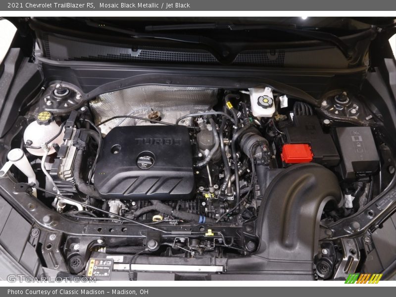 Mosaic Black Metallic / Jet Black 2021 Chevrolet TrailBlazer RS