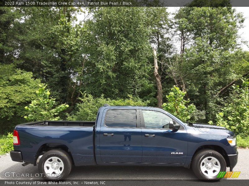 Patriot Blue Pearl / Black 2022 Ram 1500 Tradesman Crew Cab 4x4
