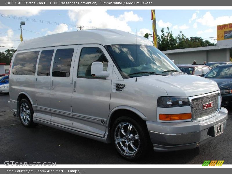 Summit White / Medium Pewter 2008 GMC Savana Van LT 1500 Passenger Conversion