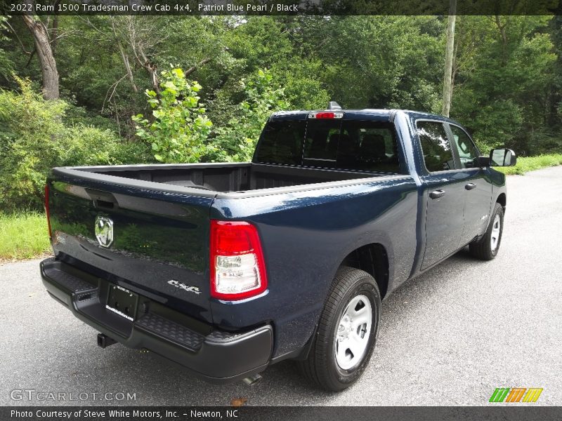 Patriot Blue Pearl / Black 2022 Ram 1500 Tradesman Crew Cab 4x4