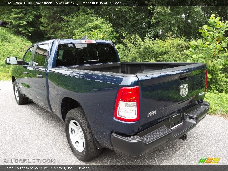 Patriot Blue Pearl / Black 2022 Ram 1500 Tradesman Crew Cab 4x4