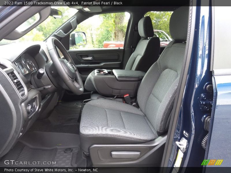 Patriot Blue Pearl / Black 2022 Ram 1500 Tradesman Crew Cab 4x4