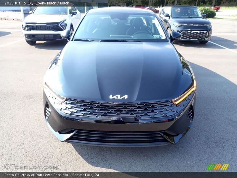 Ebony Black / Black 2023 Kia K5 EX