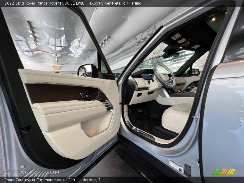 Hakuba Silver Metallic / Perlino 2022 Land Rover Range Rover P530 SE LWB