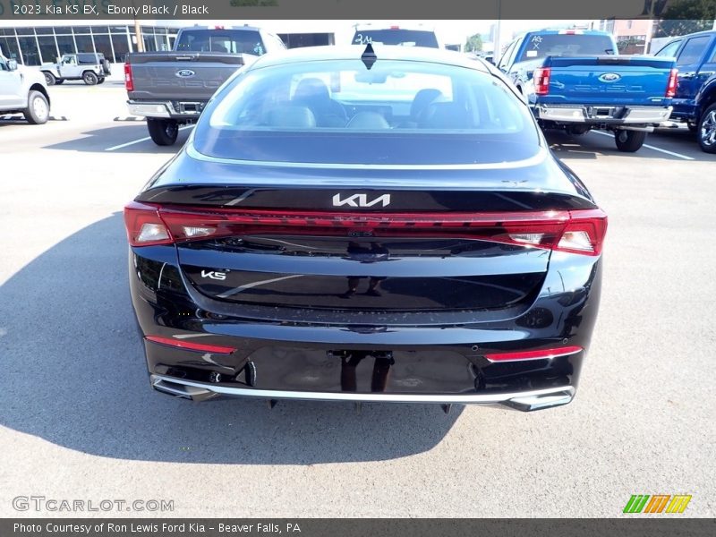 Ebony Black / Black 2023 Kia K5 EX