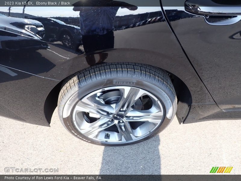 Ebony Black / Black 2023 Kia K5 EX