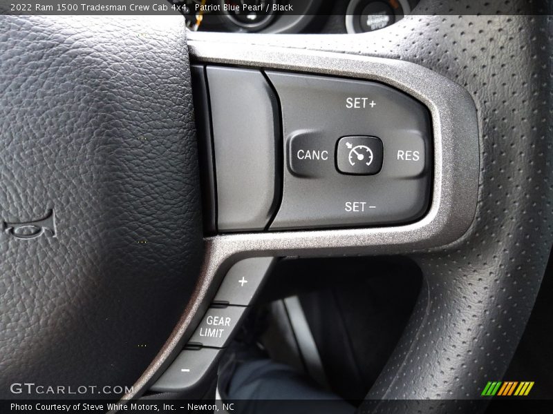Patriot Blue Pearl / Black 2022 Ram 1500 Tradesman Crew Cab 4x4