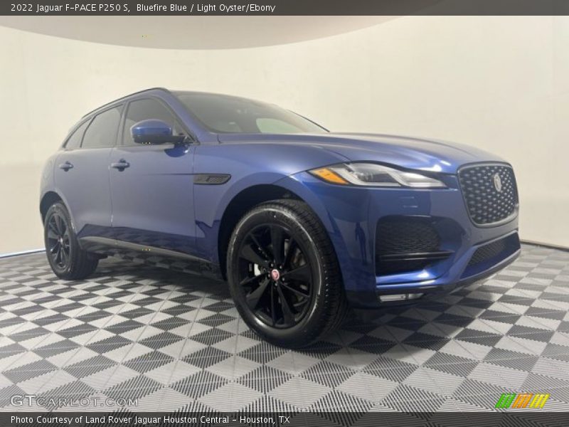 Bluefire Blue / Light Oyster/Ebony 2022 Jaguar F-PACE P250 S