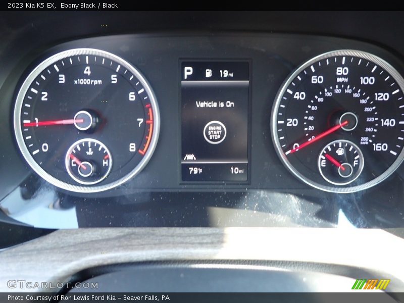  2023 K5 EX EX Gauges