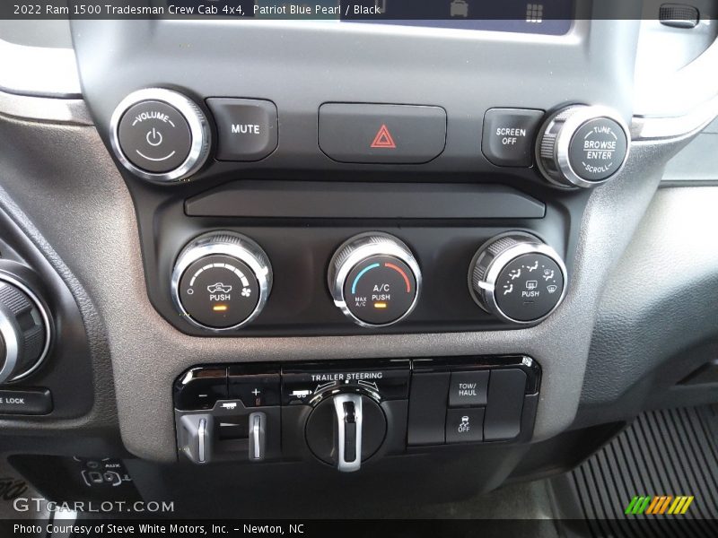 Patriot Blue Pearl / Black 2022 Ram 1500 Tradesman Crew Cab 4x4