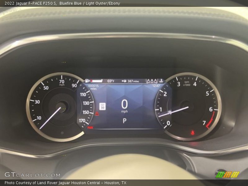 Bluefire Blue / Light Oyster/Ebony 2022 Jaguar F-PACE P250 S