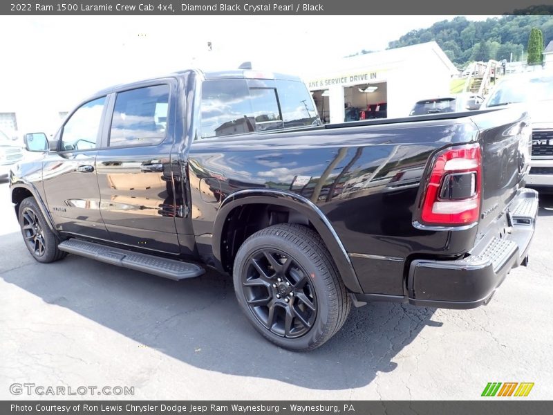 Diamond Black Crystal Pearl / Black 2022 Ram 1500 Laramie Crew Cab 4x4