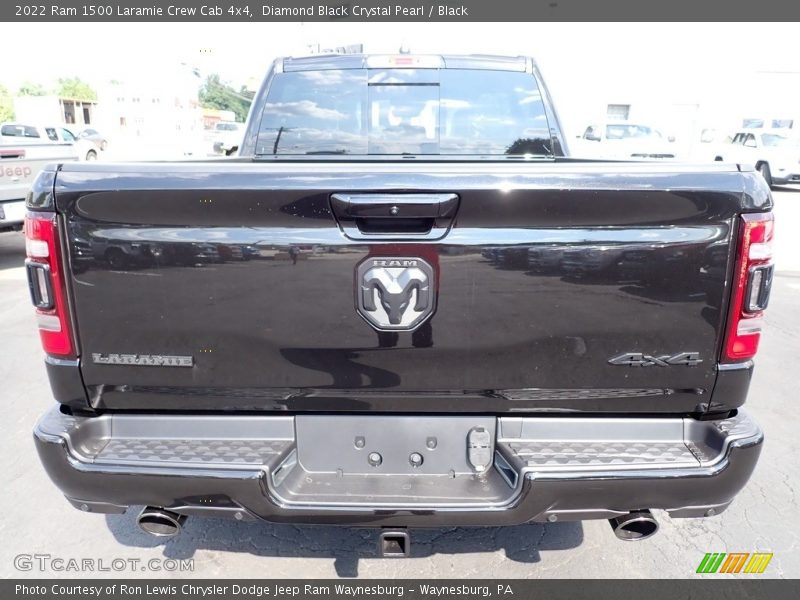Diamond Black Crystal Pearl / Black 2022 Ram 1500 Laramie Crew Cab 4x4
