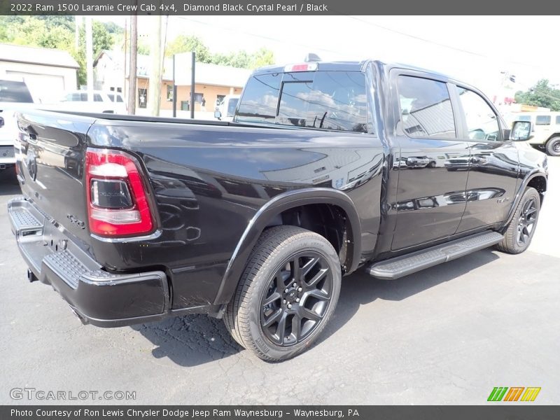 Diamond Black Crystal Pearl / Black 2022 Ram 1500 Laramie Crew Cab 4x4
