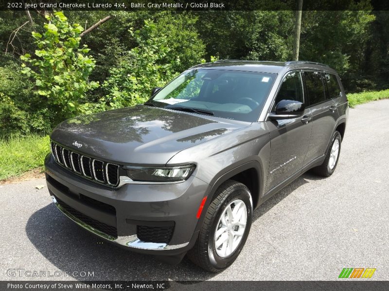 Baltic Gray Metallic / Global Black 2022 Jeep Grand Cherokee L Laredo 4x4