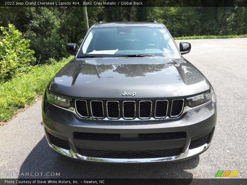 Baltic Gray Metallic / Global Black 2022 Jeep Grand Cherokee L Laredo 4x4