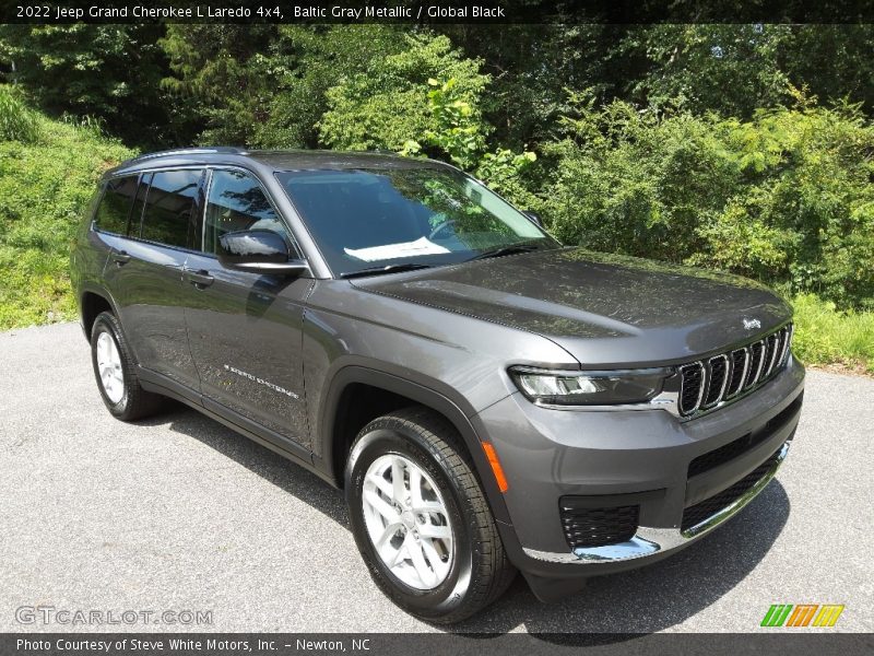 Baltic Gray Metallic / Global Black 2022 Jeep Grand Cherokee L Laredo 4x4