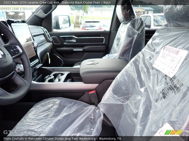Diamond Black Crystal Pearl / Black 2022 Ram 1500 Laramie Crew Cab 4x4