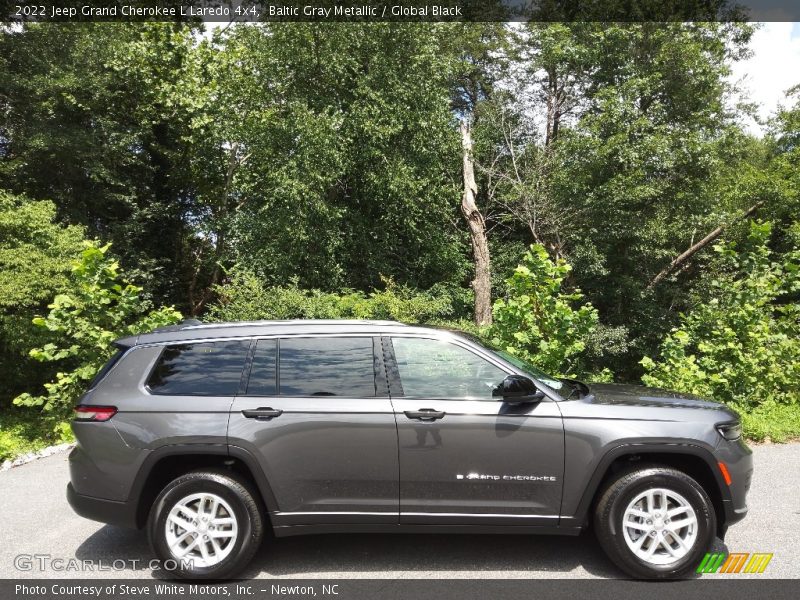 Baltic Gray Metallic / Global Black 2022 Jeep Grand Cherokee L Laredo 4x4