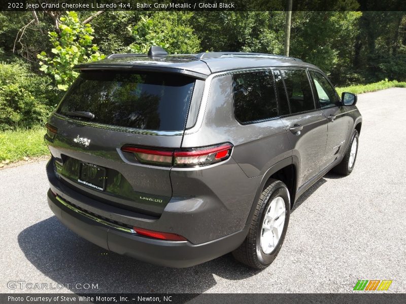 Baltic Gray Metallic / Global Black 2022 Jeep Grand Cherokee L Laredo 4x4