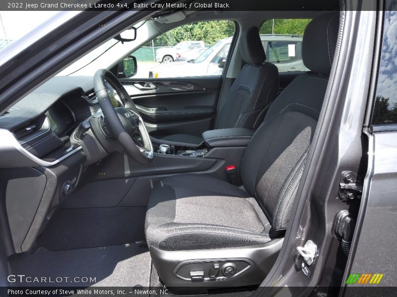 Baltic Gray Metallic / Global Black 2022 Jeep Grand Cherokee L Laredo 4x4