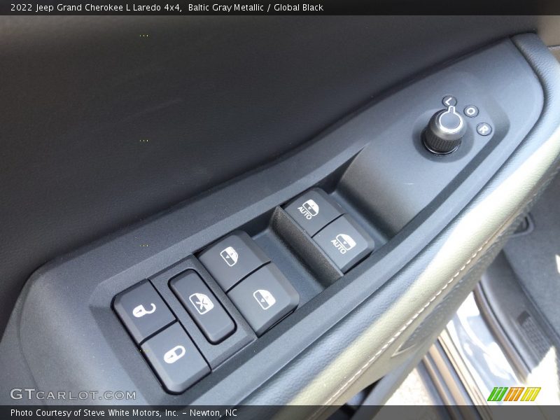 Baltic Gray Metallic / Global Black 2022 Jeep Grand Cherokee L Laredo 4x4