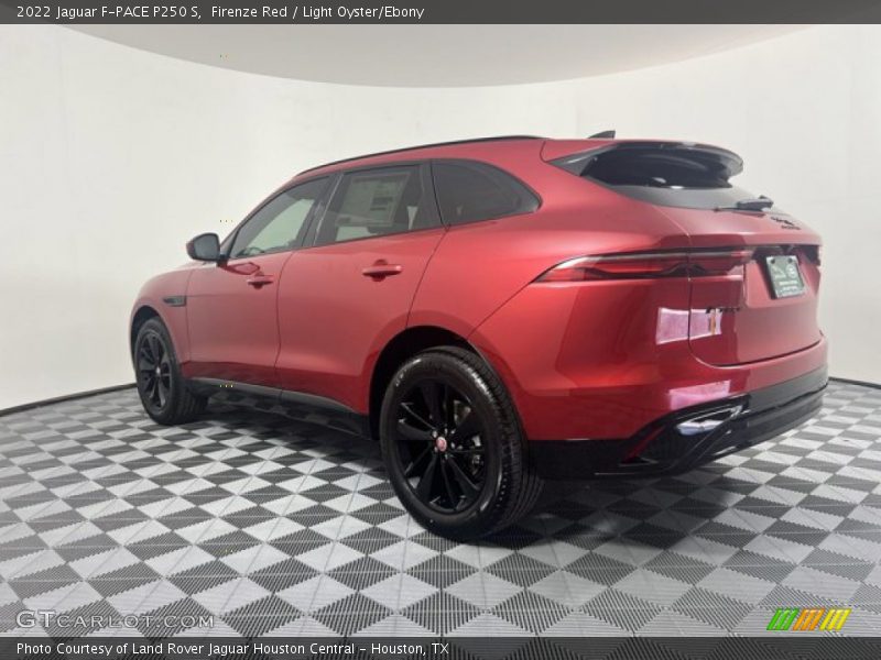 Firenze Red / Light Oyster/Ebony 2022 Jaguar F-PACE P250 S