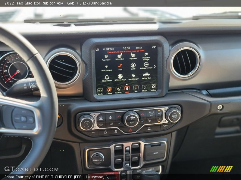Gobi / Black/Dark Saddle 2022 Jeep Gladiator Rubicon 4x4