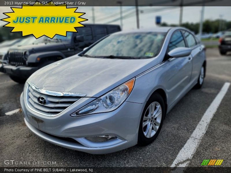 Radiant Silver / Gray 2013 Hyundai Sonata GLS