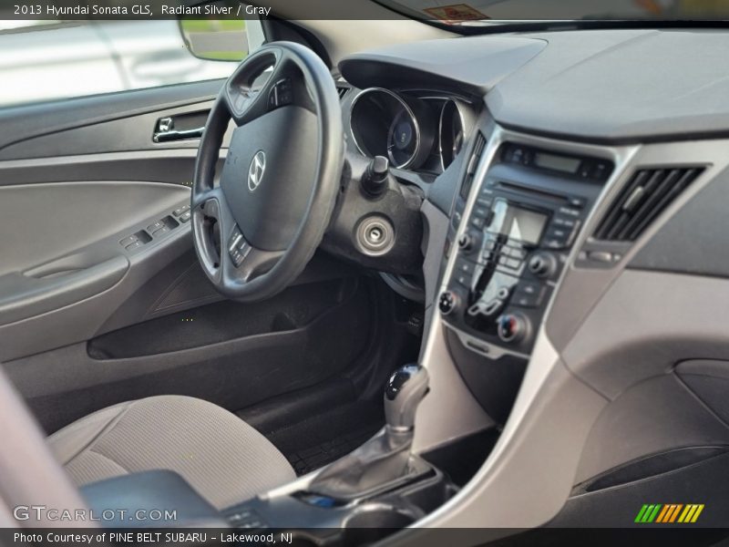 Radiant Silver / Gray 2013 Hyundai Sonata GLS