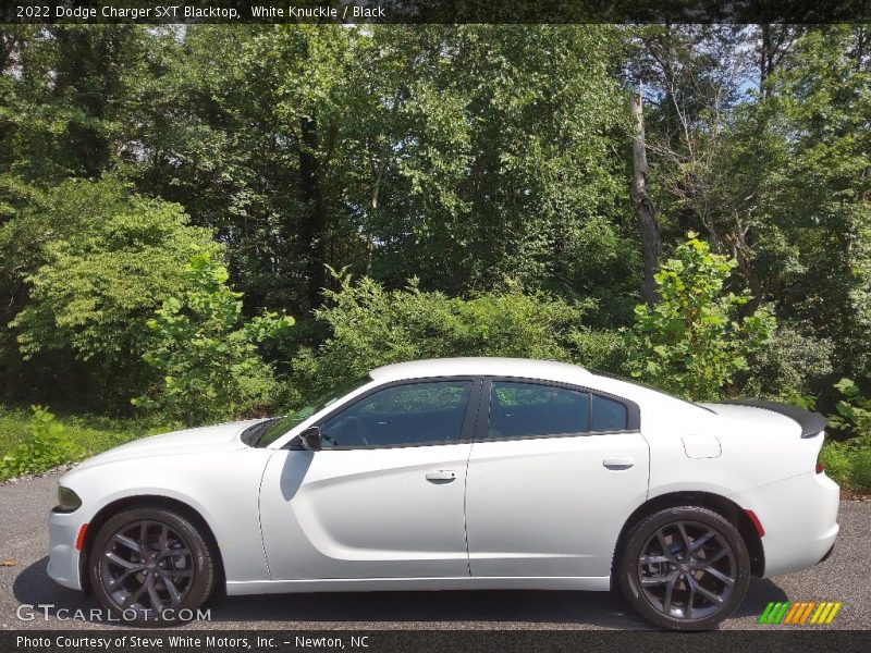 White Knuckle / Black 2022 Dodge Charger SXT Blacktop