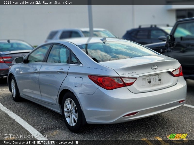 Radiant Silver / Gray 2013 Hyundai Sonata GLS
