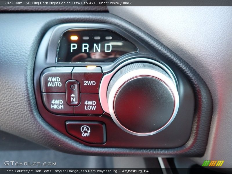 Bright White / Black 2022 Ram 1500 Big Horn Night Edition Crew Cab 4x4