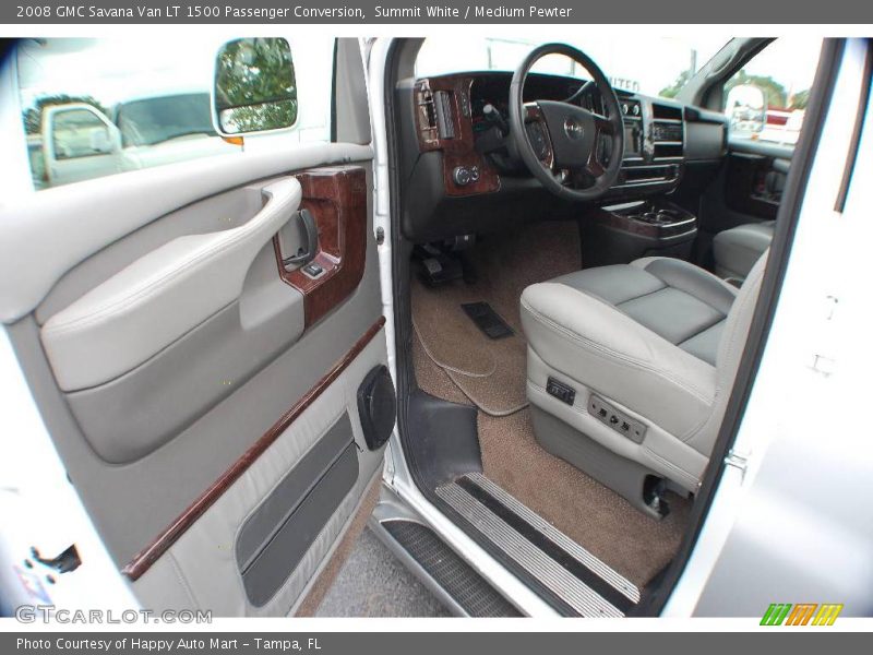 Summit White / Medium Pewter 2008 GMC Savana Van LT 1500 Passenger Conversion