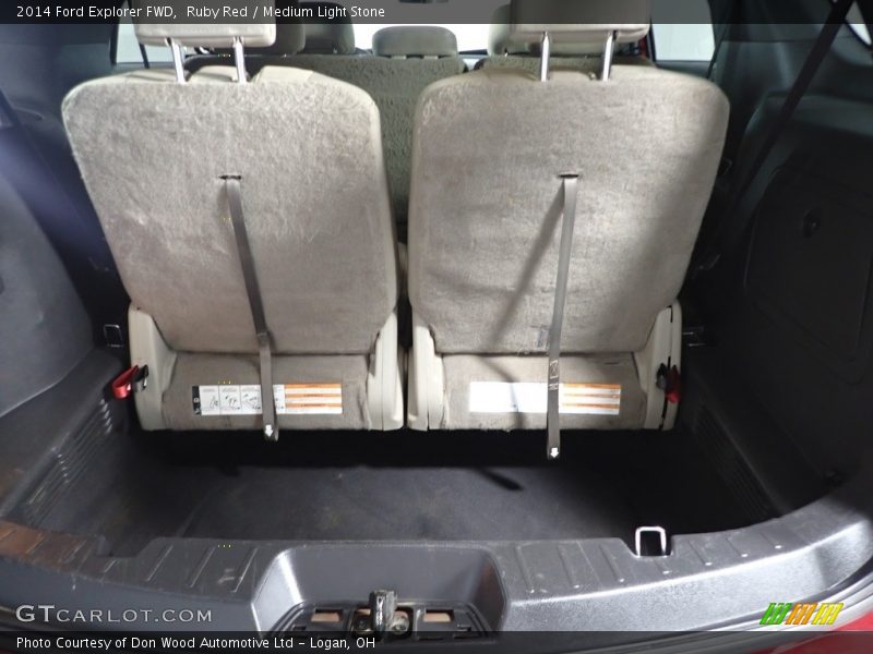Ruby Red / Medium Light Stone 2014 Ford Explorer FWD