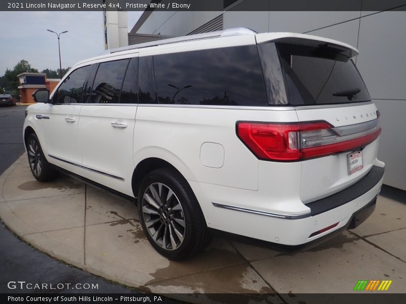 Pristine White / Ebony 2021 Lincoln Navigator L Reserve 4x4