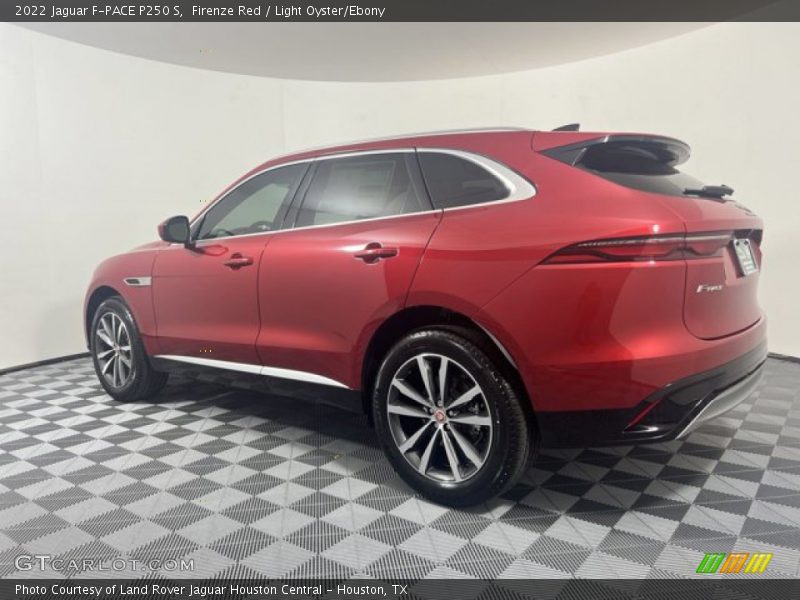 Firenze Red / Light Oyster/Ebony 2022 Jaguar F-PACE P250 S