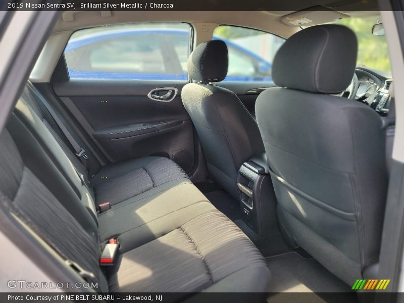 Brilliant Silver Metallic / Charcoal 2019 Nissan Sentra SV