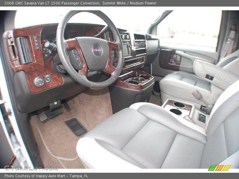 Summit White / Medium Pewter 2008 GMC Savana Van LT 1500 Passenger Conversion