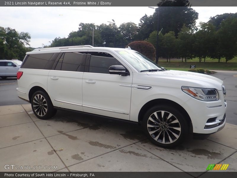 Pristine White / Ebony 2021 Lincoln Navigator L Reserve 4x4