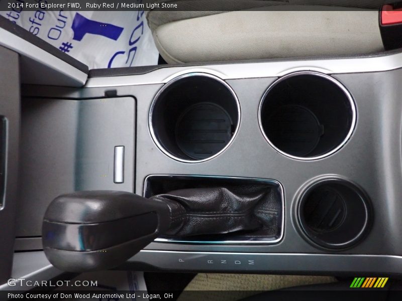 Ruby Red / Medium Light Stone 2014 Ford Explorer FWD