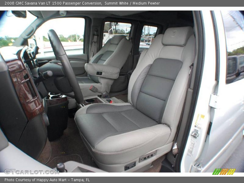 Summit White / Medium Pewter 2008 GMC Savana Van LT 1500 Passenger Conversion