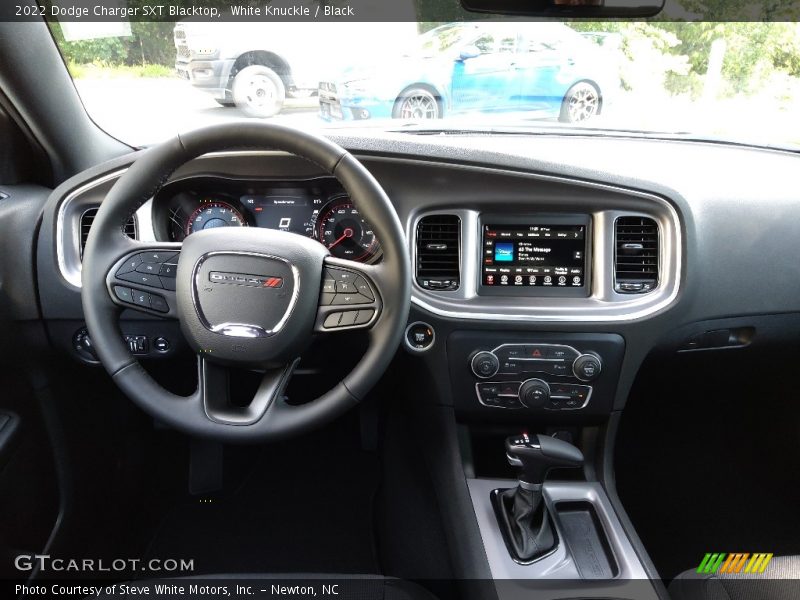 White Knuckle / Black 2022 Dodge Charger SXT Blacktop
